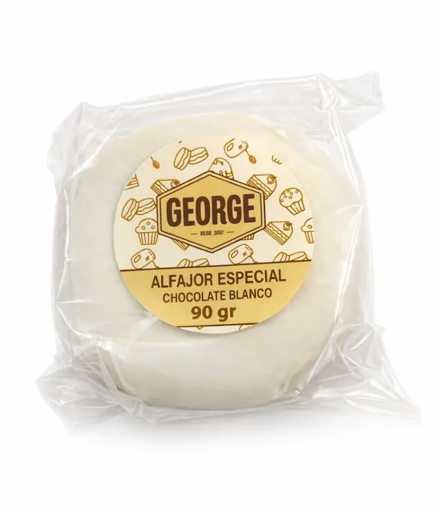 Alfajor especial blanco George 90 g