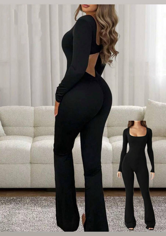 Conjunto jumper negro talla standar MV34