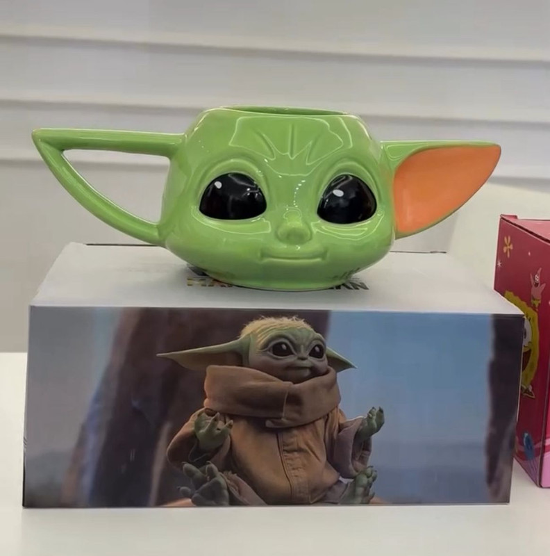 Taza 3D Baby Yoda 