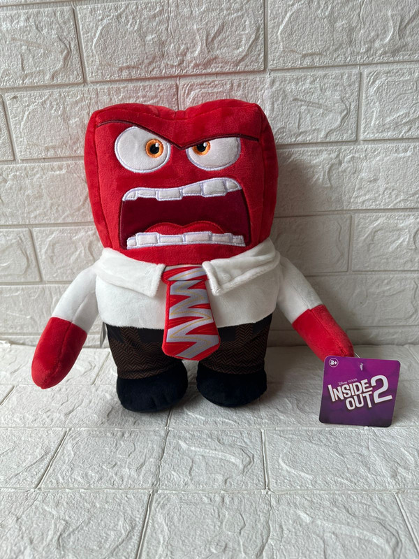 Peluche  Furia Intensamente 30 cm Disney Original