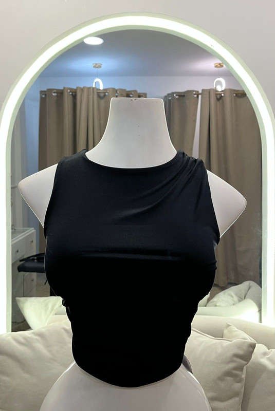 Blusa negra lucia A27