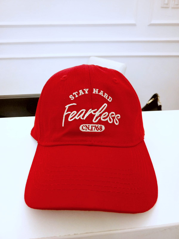 Gorra NY Fearless color rojo