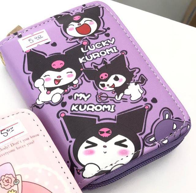 Billetera Sanrio personaje Kuromi