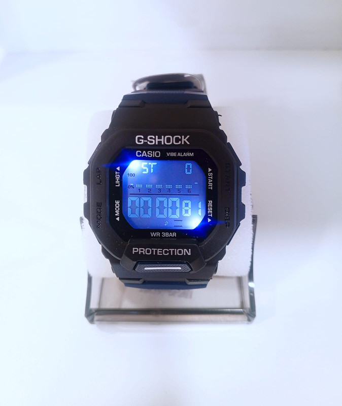 Reloj deportivo Casio color azul con negro 