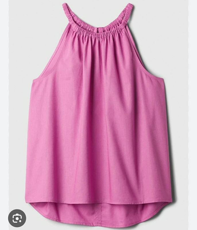 BLUZA M/CORTAS C/ESLASTCO LILA GAP (TALLA-M) 969BLILA-M