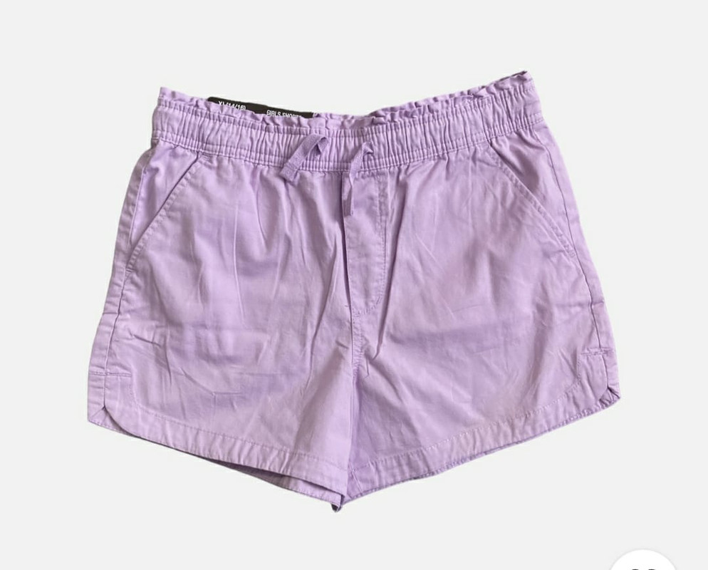 SHORT GAP LILA/CLARO NIÑAS (12) 969SHORTNÑ-12