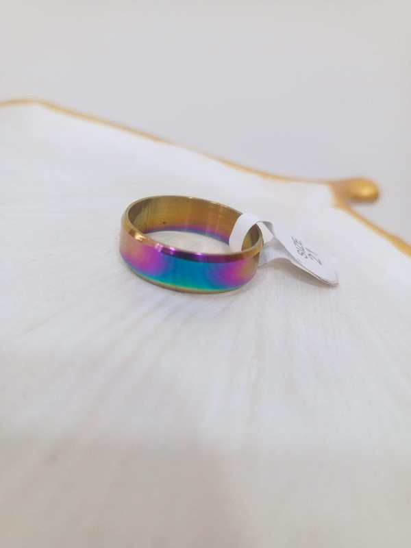 Anillo Tornasol llano talla 21