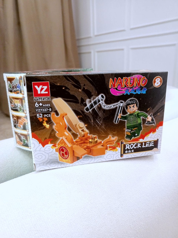 Caja de legos Rock lee Naruto 