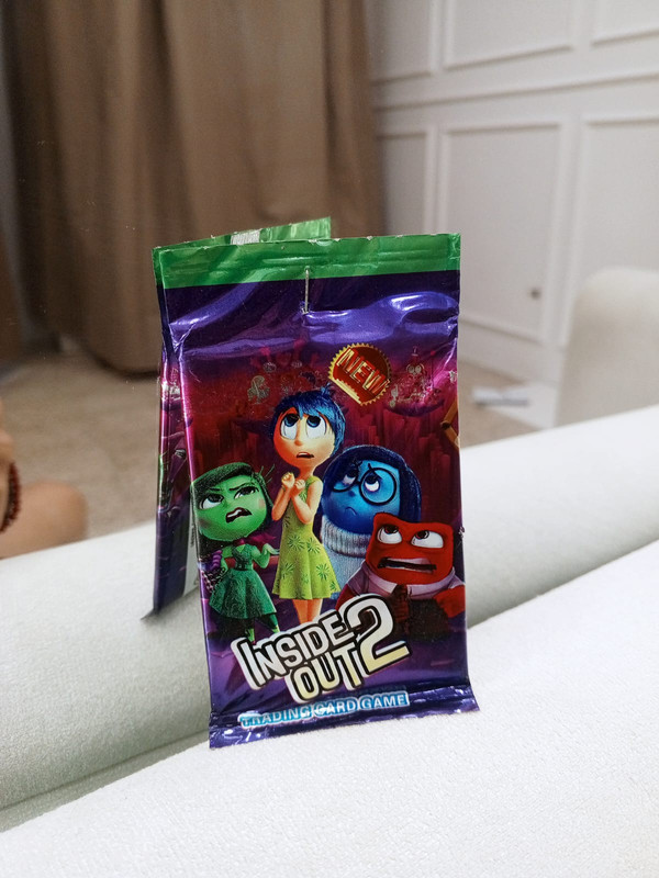 Cartas coleccionables Película Intensamente 2