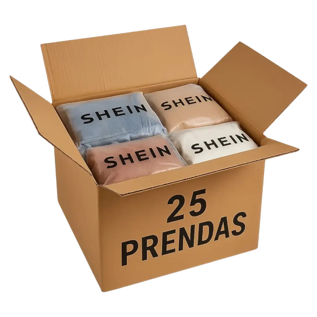 Pacas de Shein x 25 uni