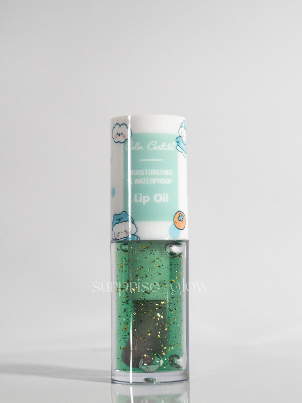 LIP OIL CON DESTELLOS MARCA COLOR CASTLE TONO 01