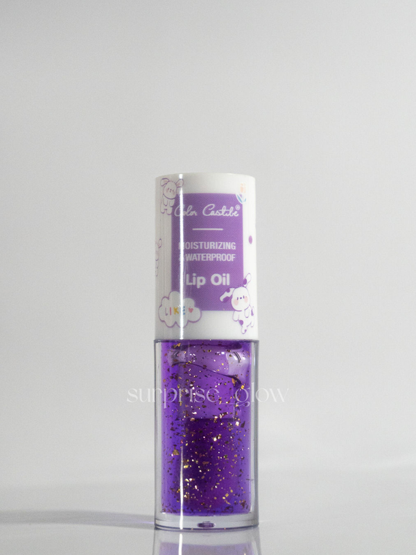 LIP OIL CON DESTELLOS MARCA COLOR CASTLE TONO 03