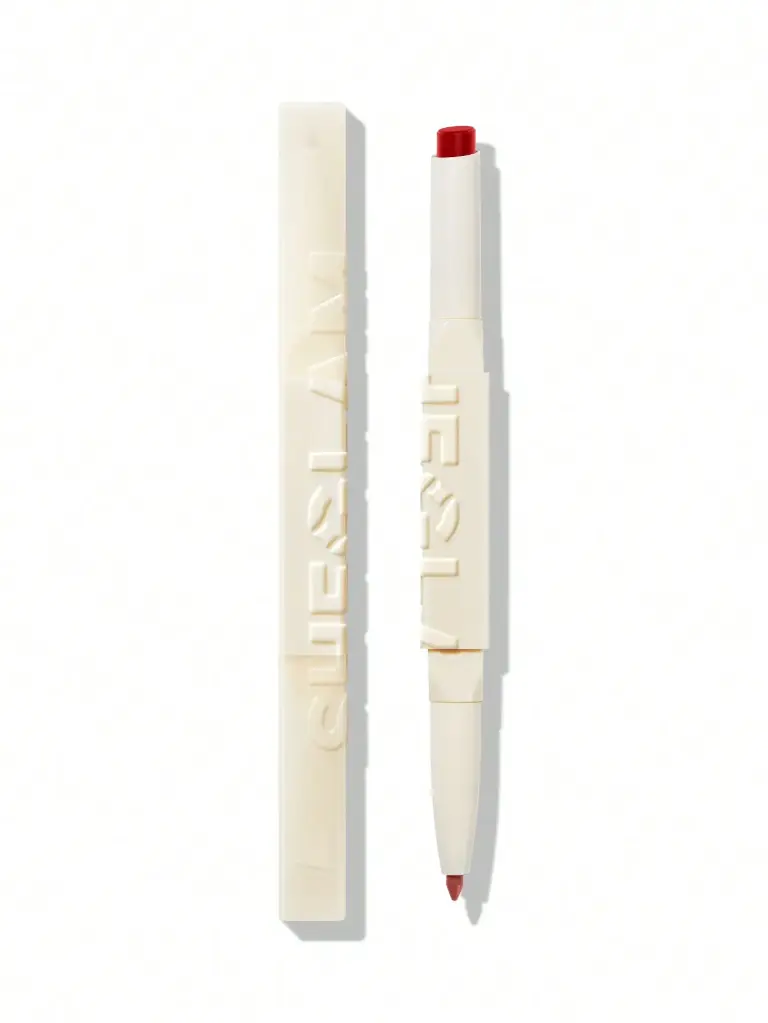 Sheglam lip oil labial y delineador tono cherry glaze