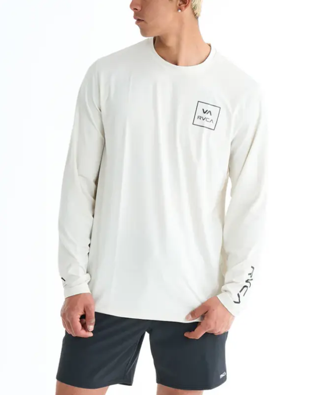 RASHGUARD RVCA  BEIGE TALLA M-L