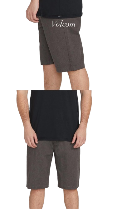 SHORTS VOLCOM VMONTY STRETCH GRIS TALLA 32 