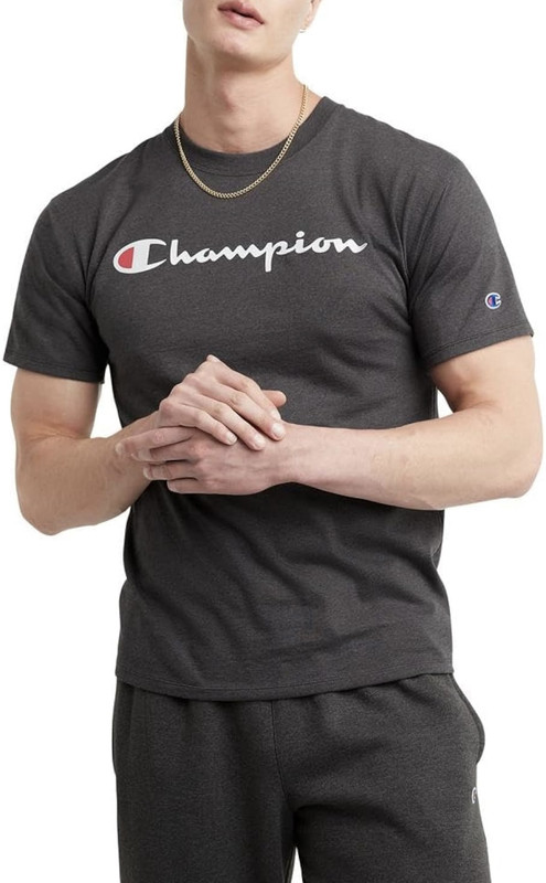 CAMISETA CHAMPION GRIS TALLA M