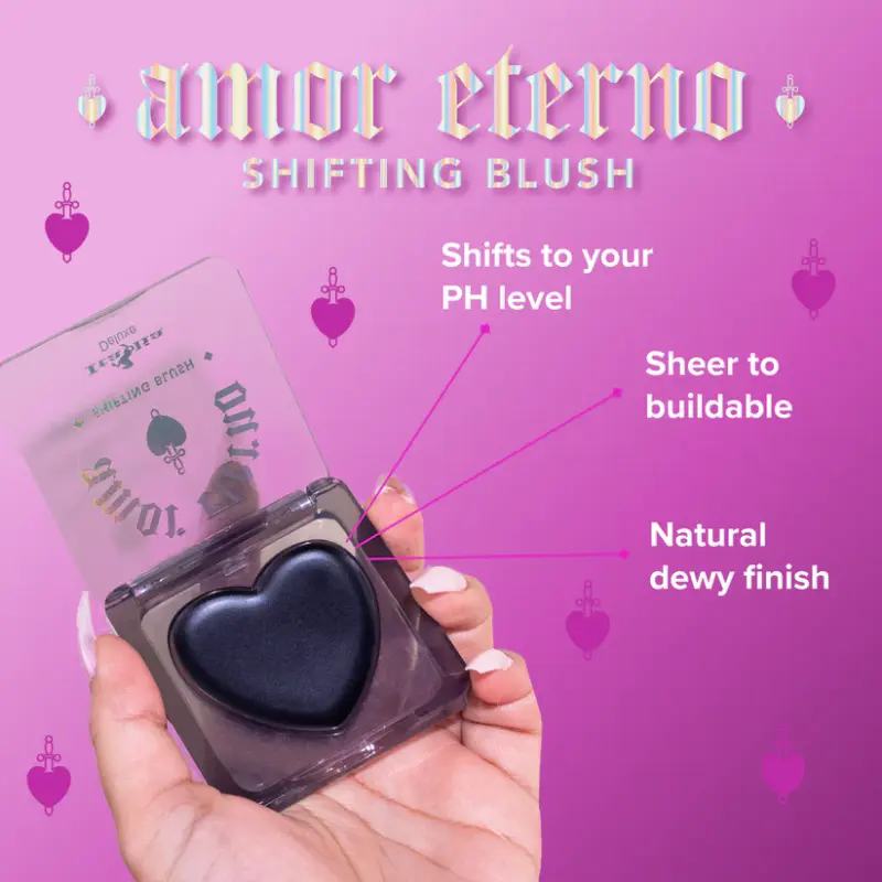 ITALIA DELUXE AMOR ETERNO SHIFTING BLUSH RUBOR EN CREMA