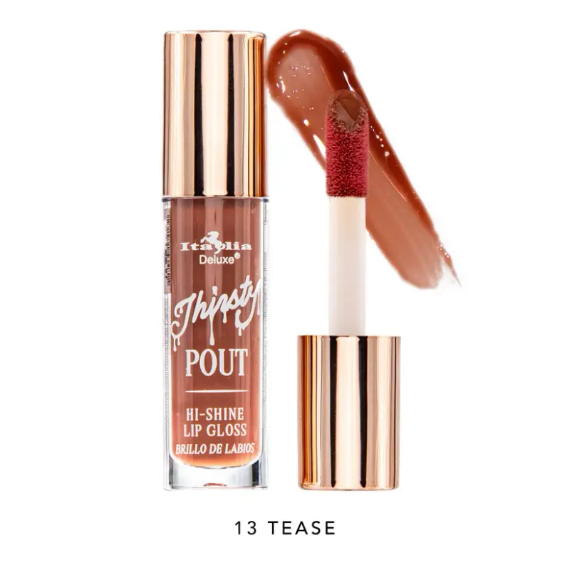 ITALIA DELUXE GLOSS THIRSTY POUT 13 TEASE
