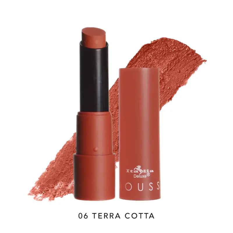 ITALIA DELUXE LABIAL MOUSSE MATTE BARRA 06 TERRACOTTA