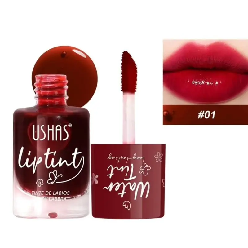 USHAS TINTAS DE LABIOS TONO 01