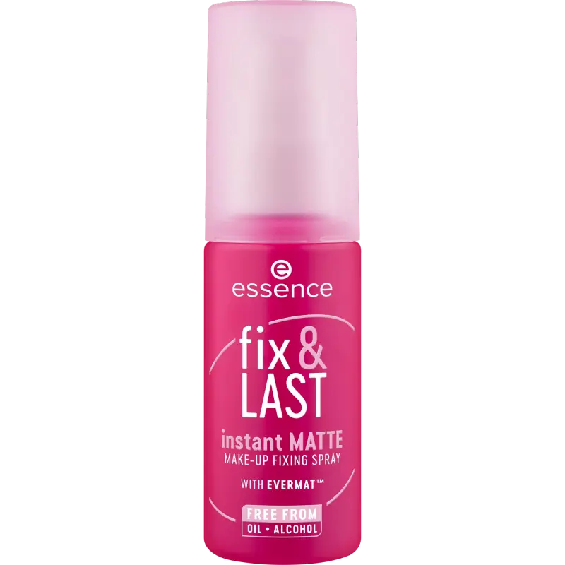 SPRAY FIJADOR DE MAQUILLAJE fix & LAST instant MATTE de larga duración para un look mate perfecto