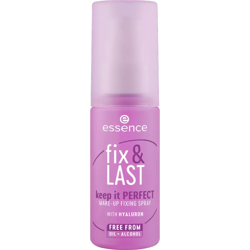 SPRAY FIJADOR DE MAQUILLAJE fix & LAST keep it PERFECT de larga duración para un look impecable