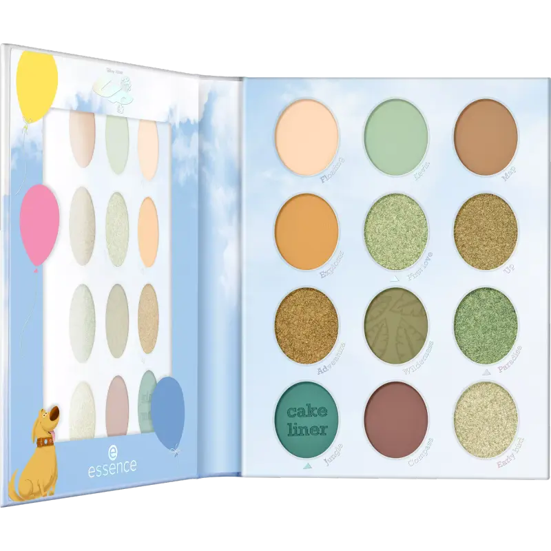 Paleta de sombras de ojos Up de Disney Pixar 02 - wilderness 
