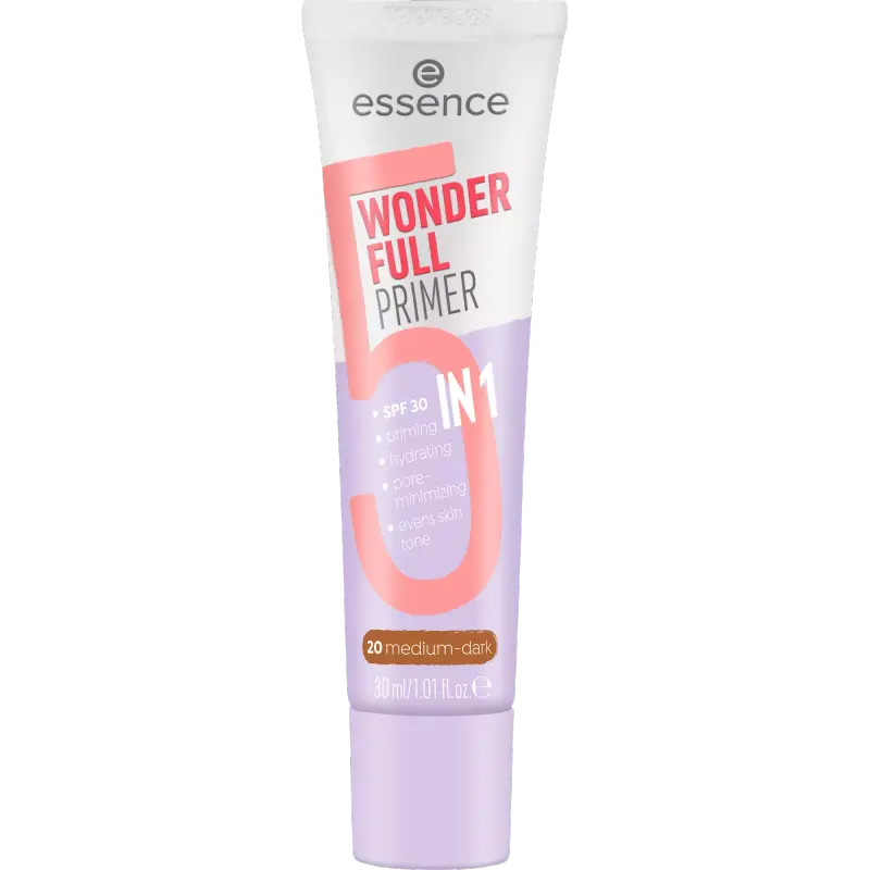 PREBASE WONDER FULL 5 EN 1 20 - medium-dark
 Prebase 5 en 1 en beige semitransparente para una base de maquillaje tipo aerógrafo