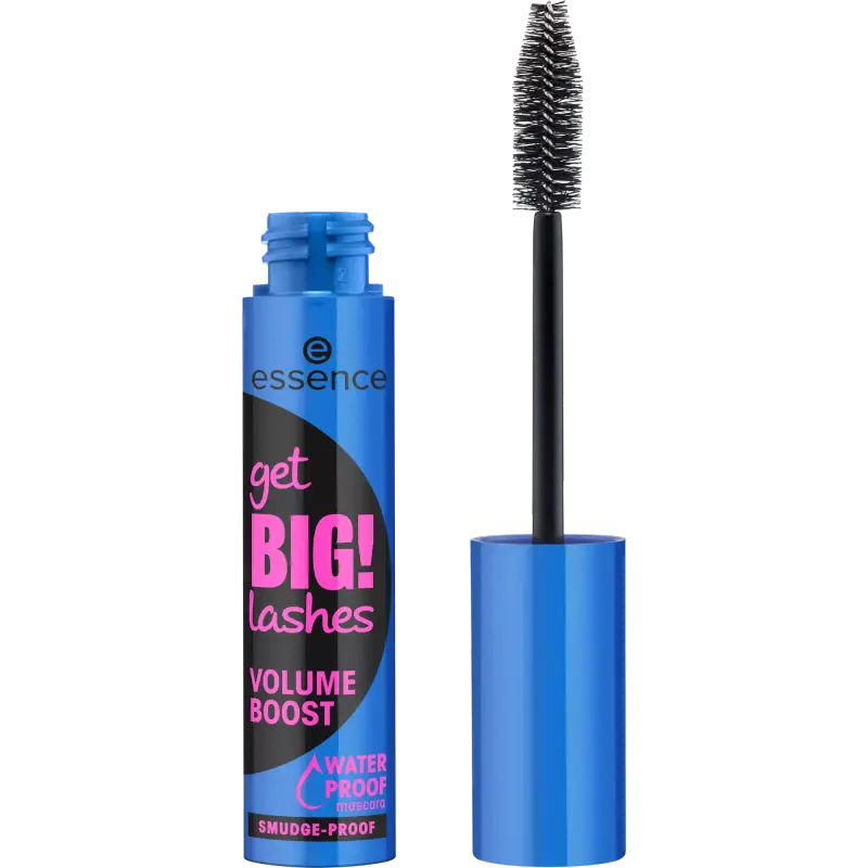 get BIG! lashes VOLUME BOOST máscara de pestañas resistente al agua