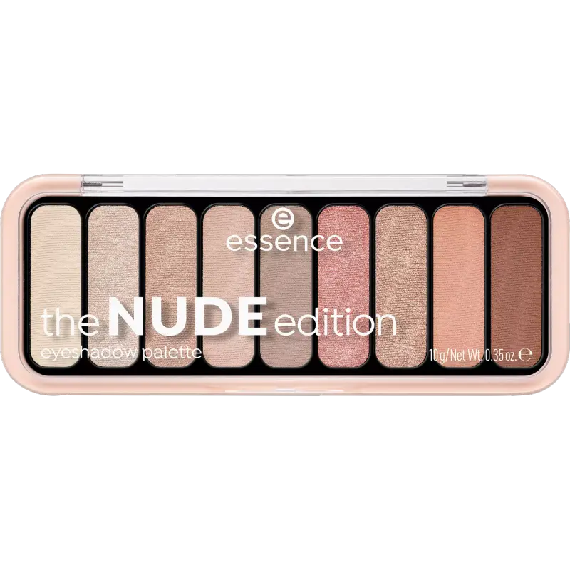 the NUDE edition paleta de sombras de ojos
