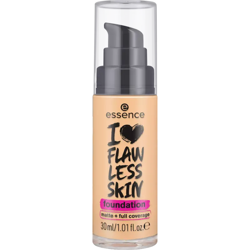 Base I LOVE FLAWLESS SKIN Base de maquillaje de alta cobertura para un acabado mate natural 50 - Medium Ivory