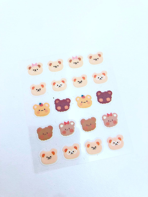 Parches de osito 20 unidades