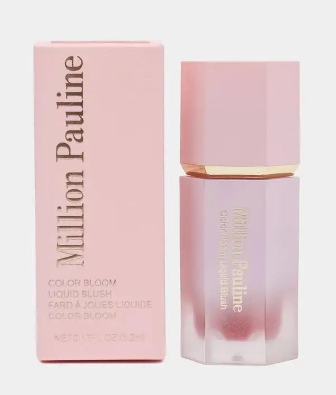 Rubor Liquido dupe de sheglam Marca Million Pauline Tono 04