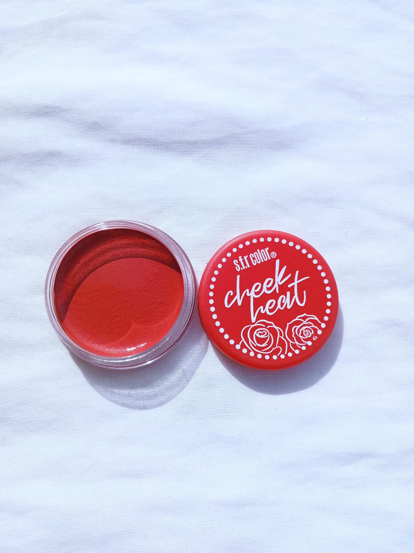 Rubor en crema Cheek heat tono rojo 