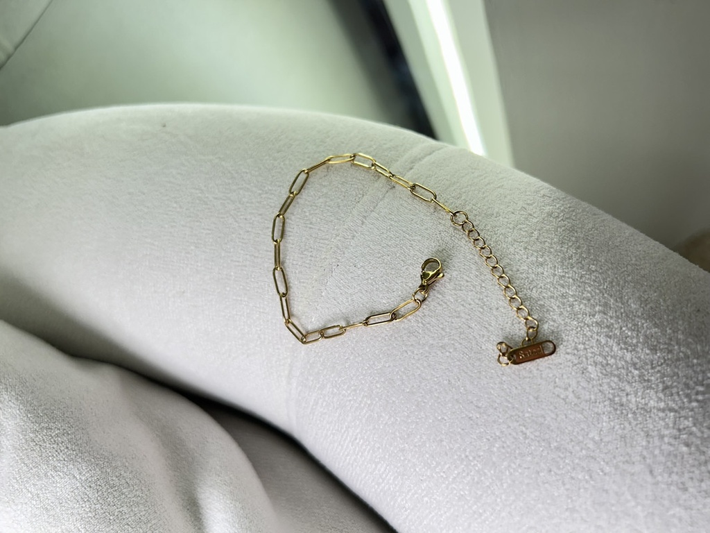 ESCLAVA DE ACERO DORADA ESTILO 5