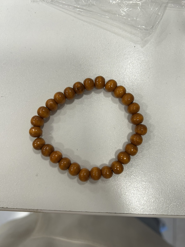 PULSERA DE MADERA LADRILLO