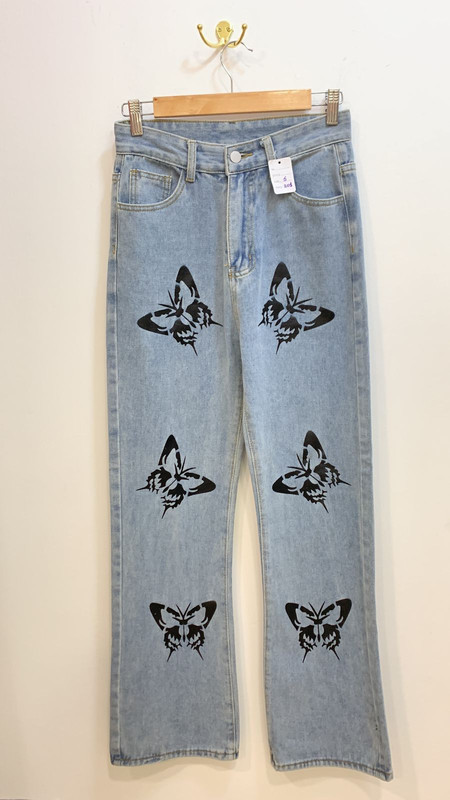 Jean Mariposas Talla S