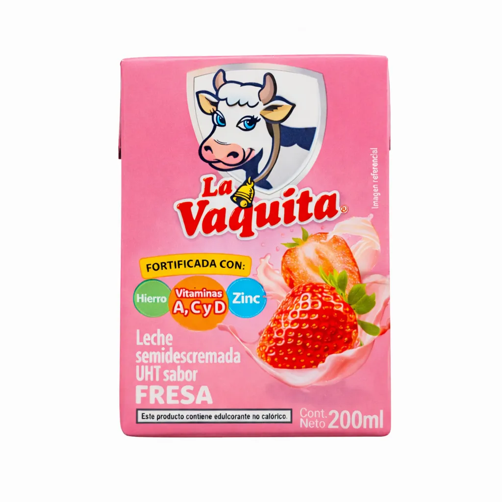Leche frutilla La Vaquita