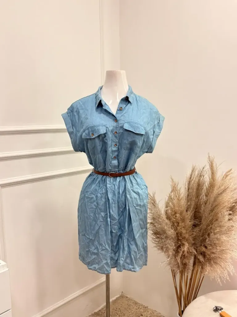 Vestido celeste talla M JOBMAR 19