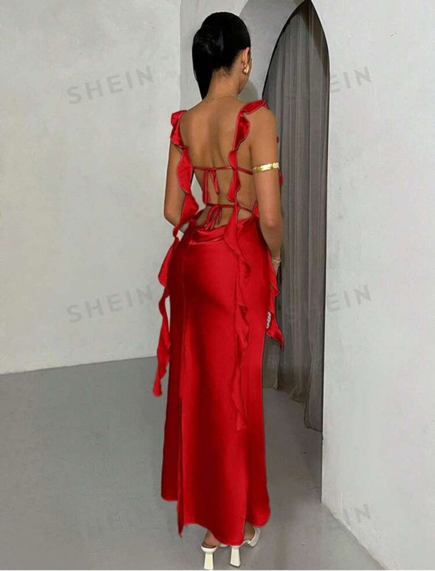 Vestido rojo talla S JOBMAR 9