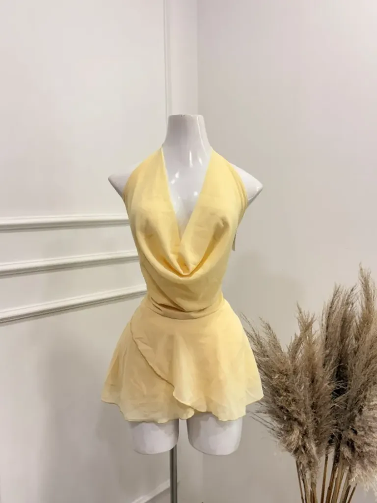 Vestido amarillo talla M JOBMAR 13