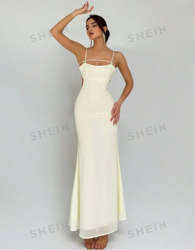 Vestido beige talla M JOBMAR 14