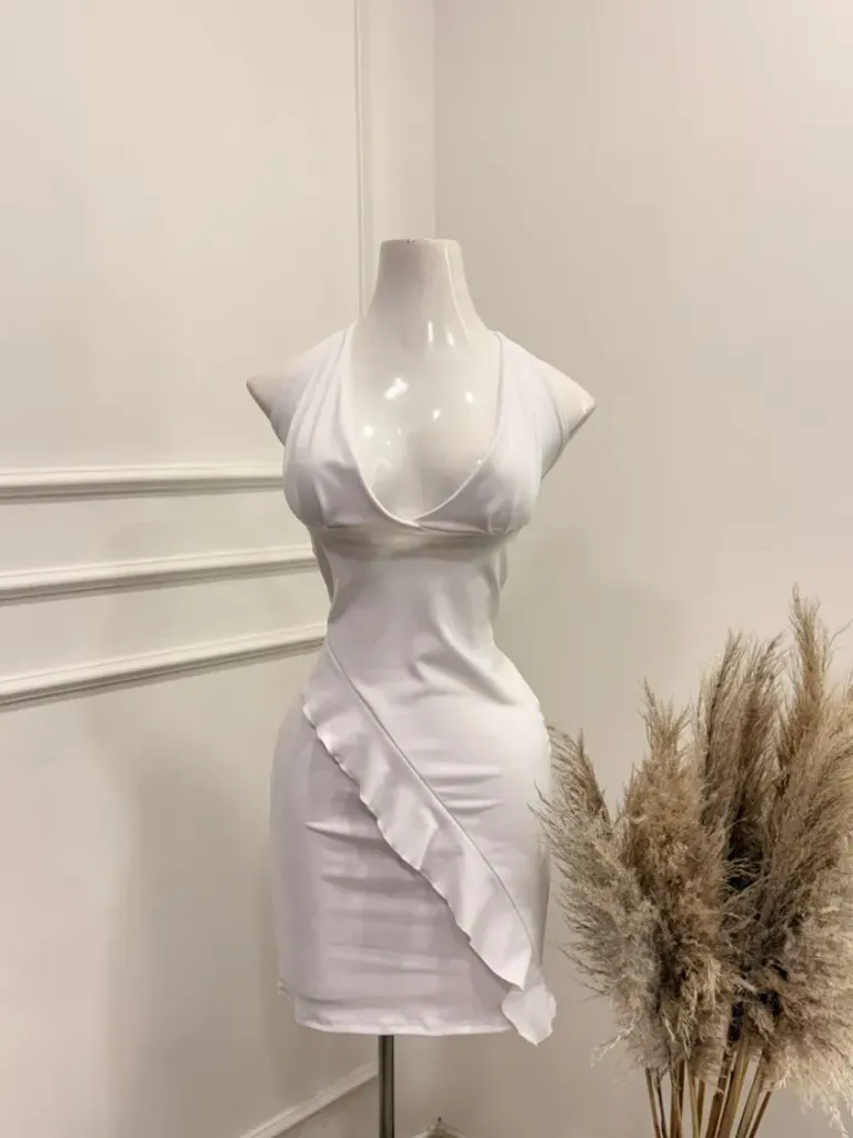 Vestido blanco talla estandar JOBMAR 22