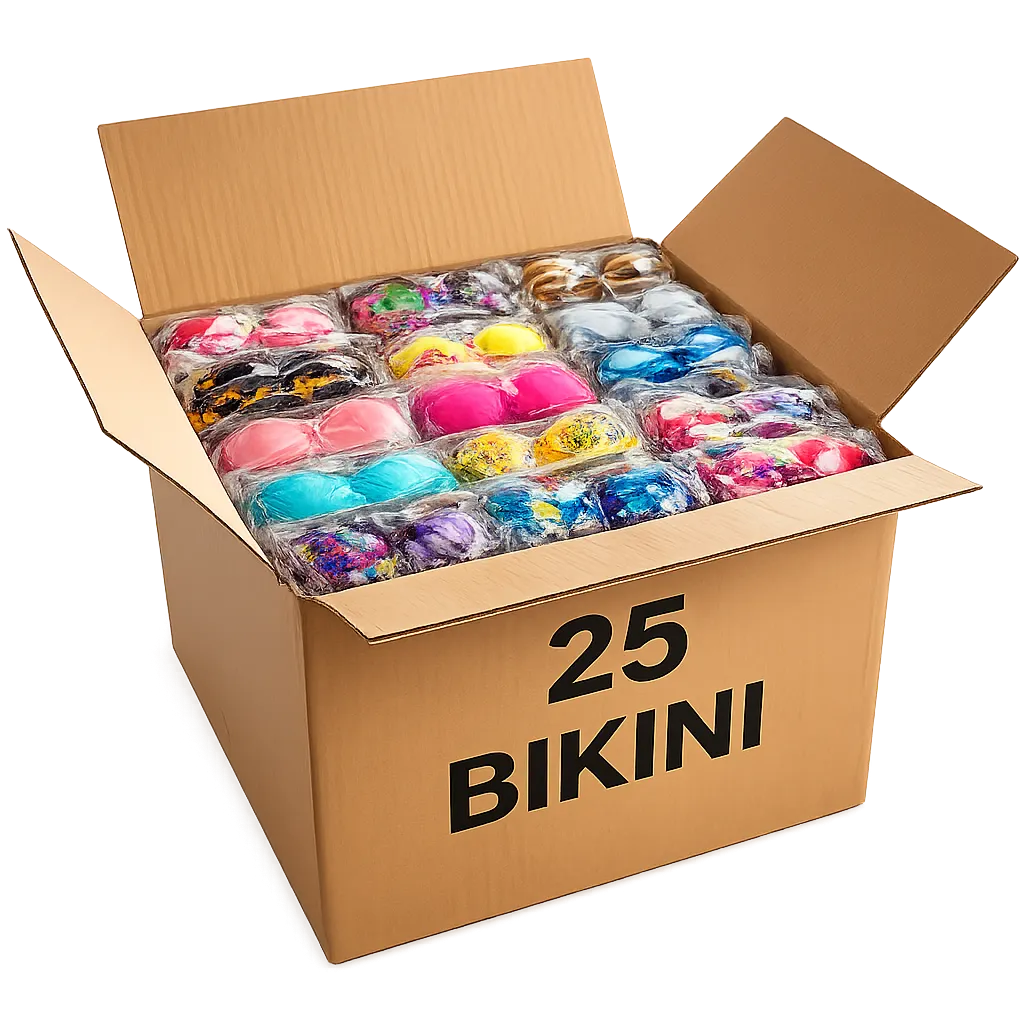 Pacas de Bikini x 25 uni