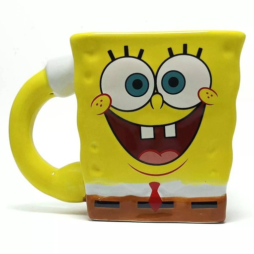 [ANDREA CRAFT-000001] Taza 3D Bob Esponja 