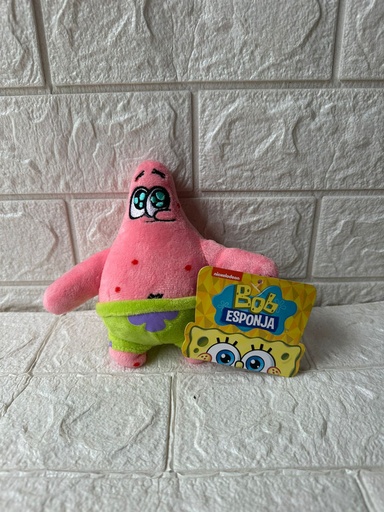 [ANDREA CRAFT-000013] Peluche Patricio Estrella Tierno 15 cm Original de Nickelodeon