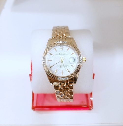 [DEIVY STORE-000028] Reloj dorado redondo marca Rolex