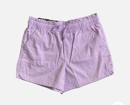 [EL PODER DEL 90-60-90-000030] SHORT GAP LILA/CLARO NIÑAS (12) 969SHORTNÑ-12