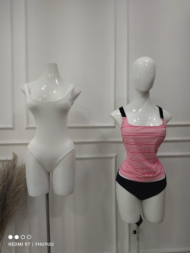 [EL PODER DEL 90-60-90-000032] TRAJE DE BAÑO BLANCO 969TERNOBÑO-M