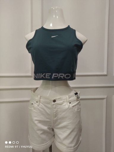 [EL PODER DEL 90-60-90-000033] TOP SPORT NIKE DRY FIT VERDE/OSCURO (XL) 969TVNIKE-XL